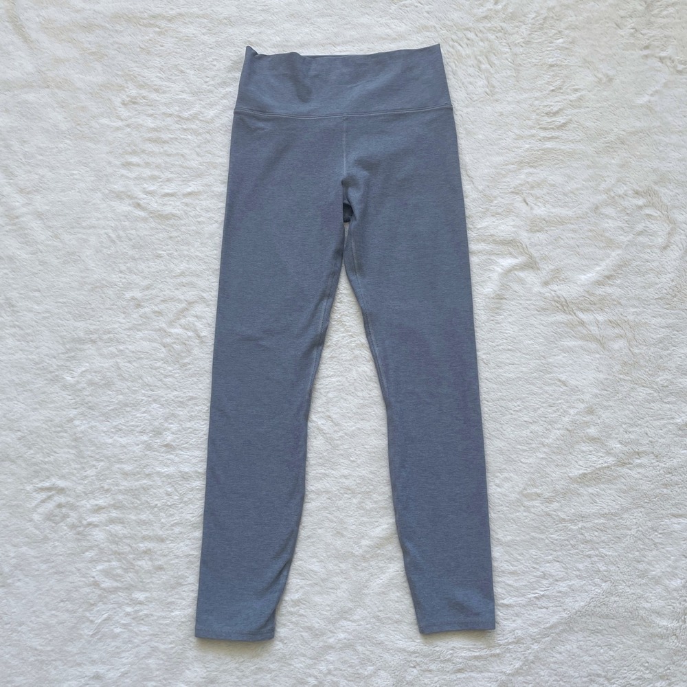 Vuori Clean Elevation Legging Smoke Blue Heather Size Small High Rise Yoga Pants